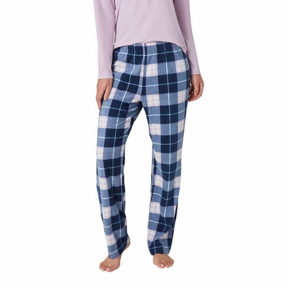 Eddie Bauer Ladies' 3-Piece Waffle Fleece Pajamas Set - Picture 4 of 5